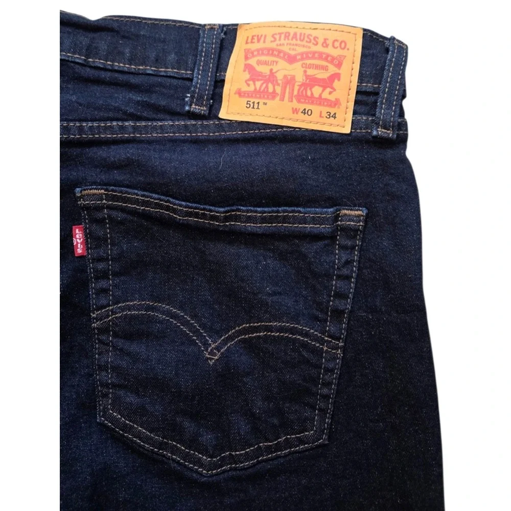 Levis Jeans 511 Dark Wash EUC Men's Waist 40